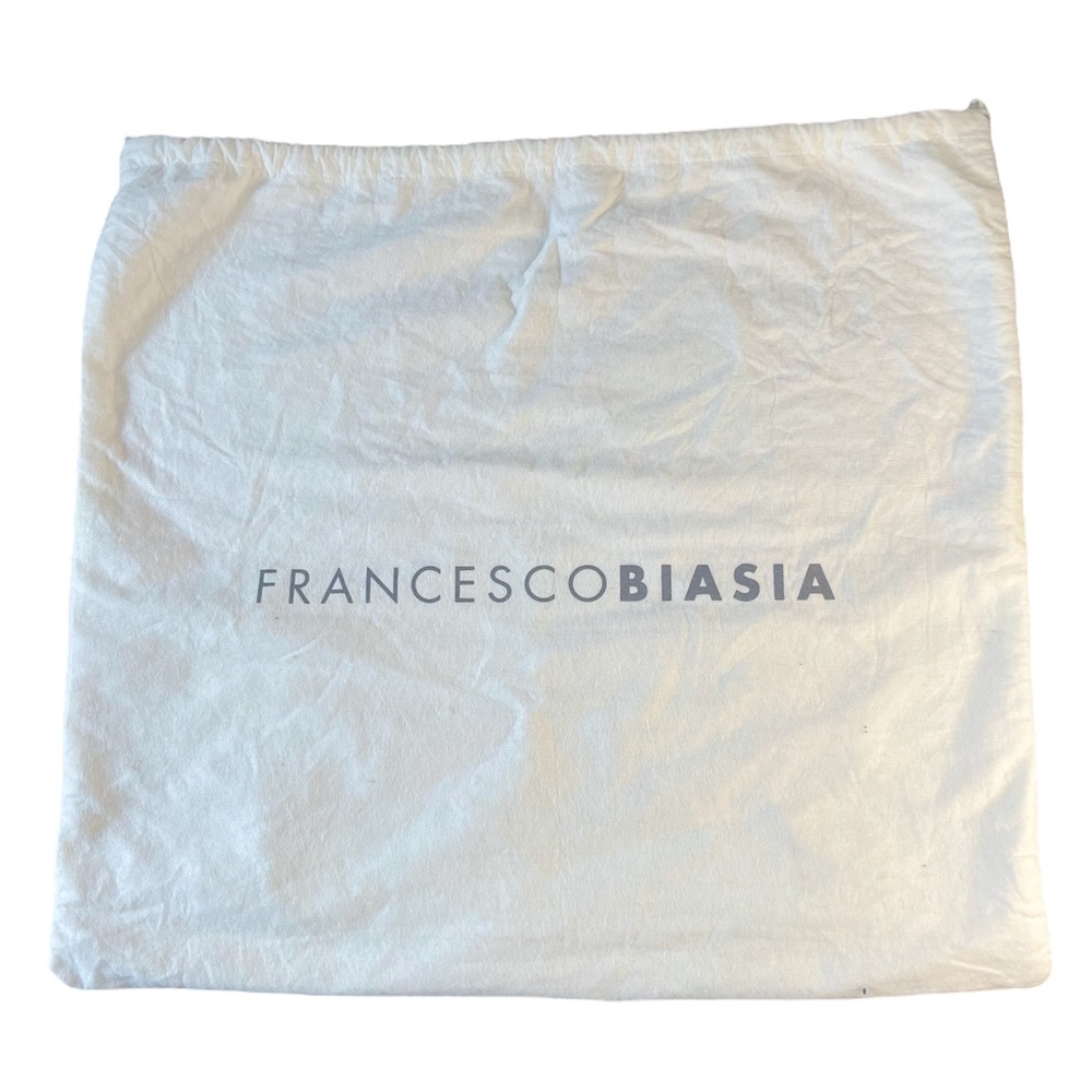 Francesco Biasia Leather made in Italy & Dust Bag - Picture 3 of 11
